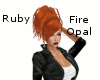Ruby - Fire Opal