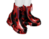 D. Flame Moto Boots F