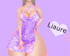 Lilac Glitter Dress 💜