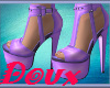 high heels purple