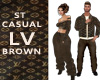 ST CASUAL LV BROWN