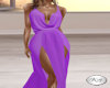 Purple Lowcut Dress
