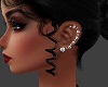 Diamond Helix Piercings