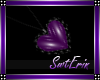 :Purple Heart Necklace: