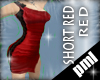 [PLM] short red dress