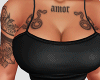 Baddie Black Top Tattoos