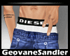 Geo. Diesel Jeans Shorts