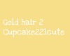 Golden Hair 2