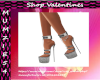 Silver Starlit Heels