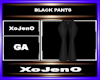 BLACK PANTS