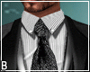 Black Satin 3 Piece Suit