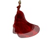 red majestic gown