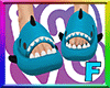 [k] Sliper Shark F LBlue