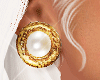 YALLA Gold Pearl Earring