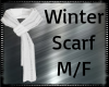 White Winter Scarf 2 M/F