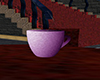 purple coffee mug