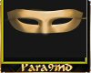 P9) Gold Masqurade Mask