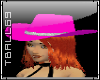 pinkcowgirl hat red hair
