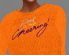 Orange Sweater