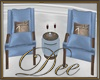 Blue Wine Chairs