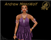 Boho B Armband Purple