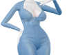 Corset Jumpsuit BLU
