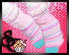 Tiny Pows Pink Knit