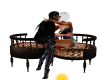 Leopard Kissing Chairs