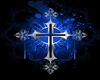 Blue Wintry Cross Bar