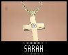 4K .:Cross Necklace (G):