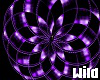 Purple Flower DJ Light