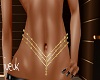 jues gold belly chain