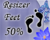 [Arz]Feet Resizer 50%