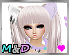 M Ear Cat Hair Purple