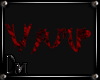 DM" Vamp Letters