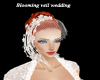 blooming veil wedding 