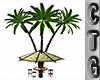 CTG TROPICAL TABLE/TREES
