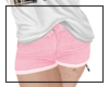Rolled up shorts-pink