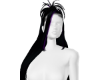 Hair Black/purple