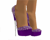 Purple sparkle Heels