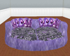 Purple Cuddle couch 14p