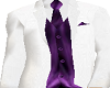 Wedding  White  Purple