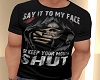 SAY IT 2MY FACE TEE BYBD