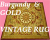 Vintage  golden rug
