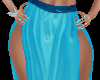 Blue Long Greek Skirt