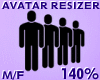 Avatar Resizer 140%