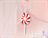 +Candy Earrings Red