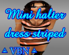 Mini halter dress BO