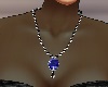 Blue diamond necklace 2
