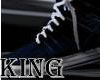 [K] Blue Supra Shoes